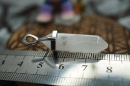 Bergkristall  Doppelender Anhänger     Ab 1.-