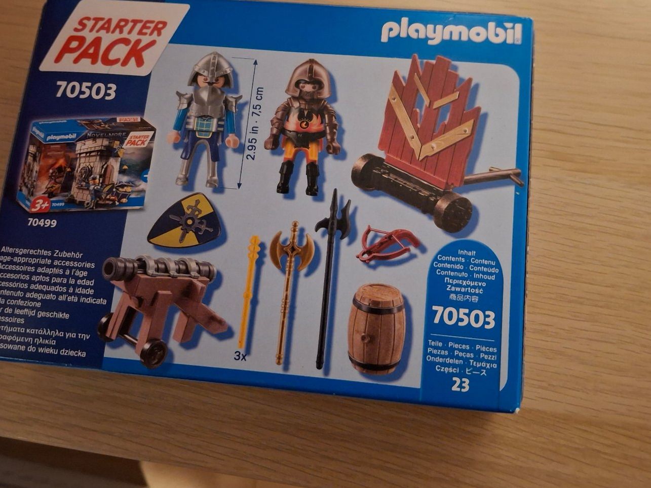 Playmobil Giocattoli: playmobil Novelmore. Starter pack 70503 – Nuovo e nell'imballaggio originale da Savièse venduto da 12-8-24 1