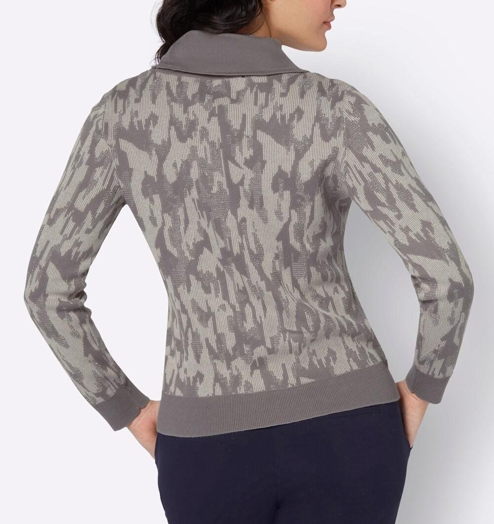 Maglioni & Felpe: NEU Wunderschöner Pullover Naturfasern im Hellgrau Gr.42 – Nuovo (secondo la descrizione) da Basel venduto da ivoli 1