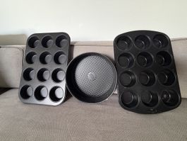 Set teglie stampi tortiera muffin torte da forno