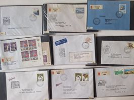 90  Briefe UNO Genf mit Sonderstempel