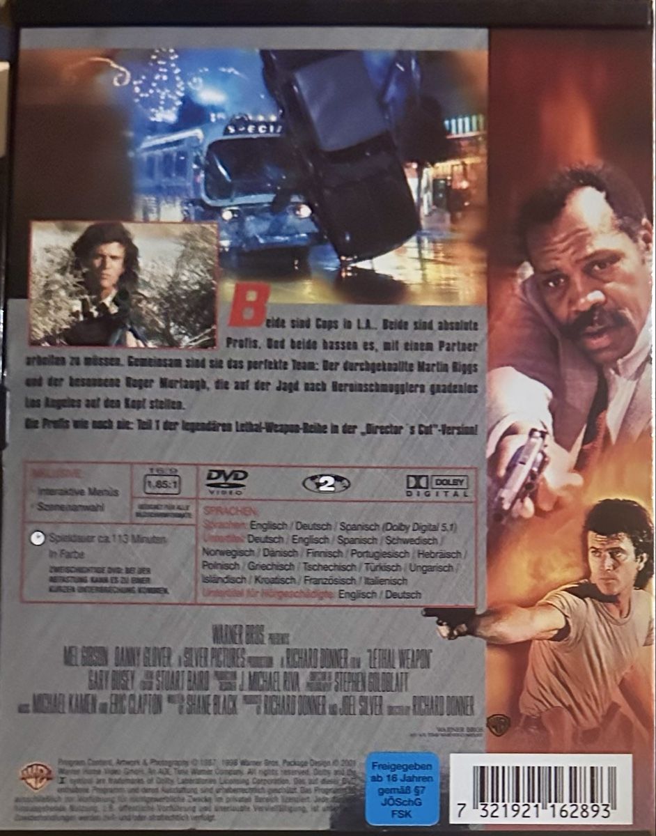 Alle DVDs: Lethal Weapon Collection DVD Special Edition – Gebraucht aus Malters von Gustov 7