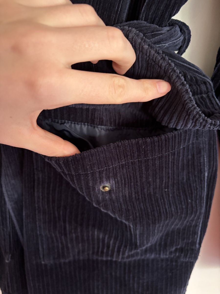 Monki Giacche: Monki Corduroy Jacket, belted, dark blue, size M – Usato da Wallisellen venduto da eli_v7dn 5