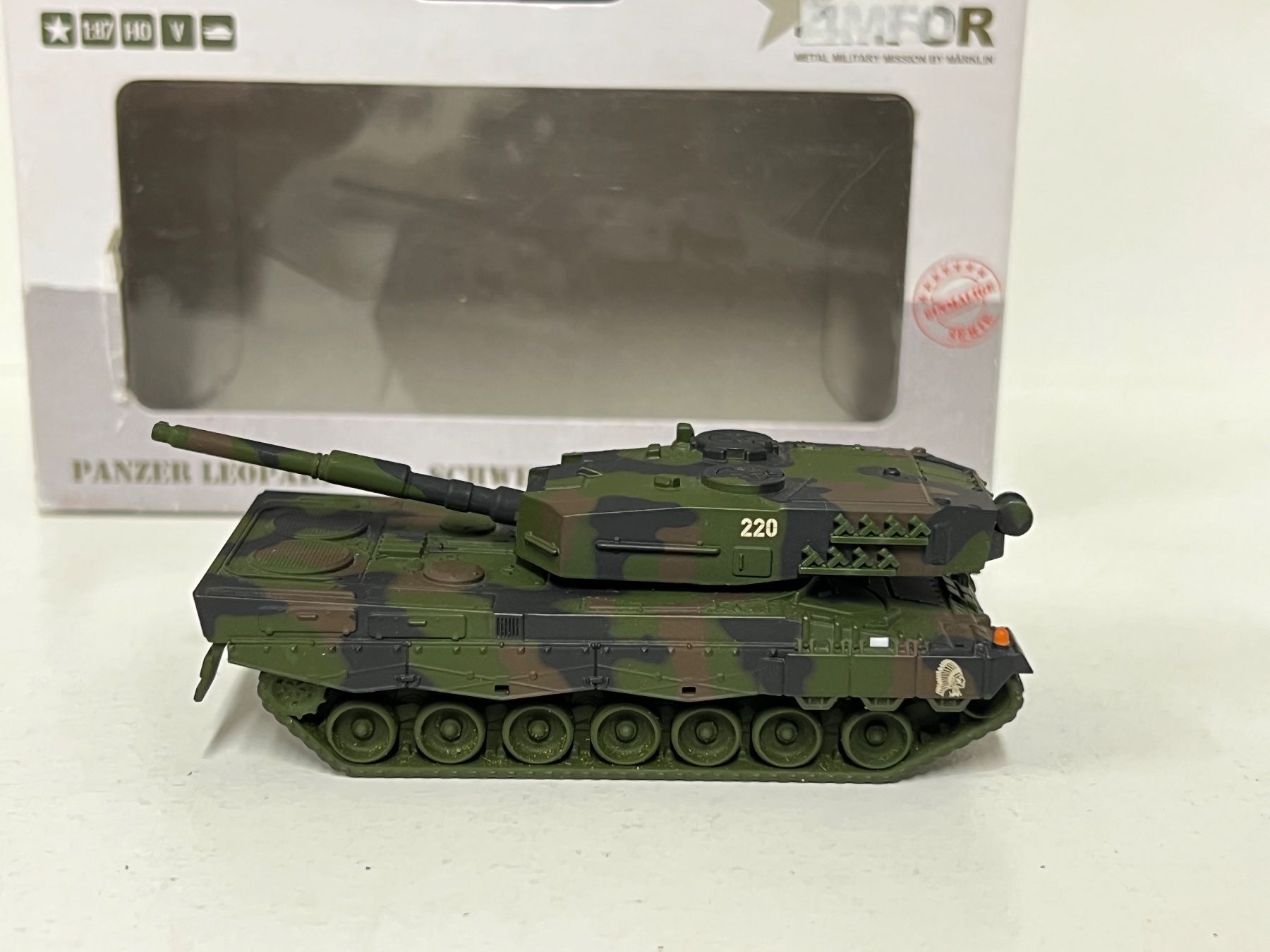 Liliput Modellini di ferrovie: 4MFOR PANZER LEOPARD 2 AI SCHWEIZER ARMEE H0 1:87 – Usato da Geroldswil venduto da TopTrain54 1