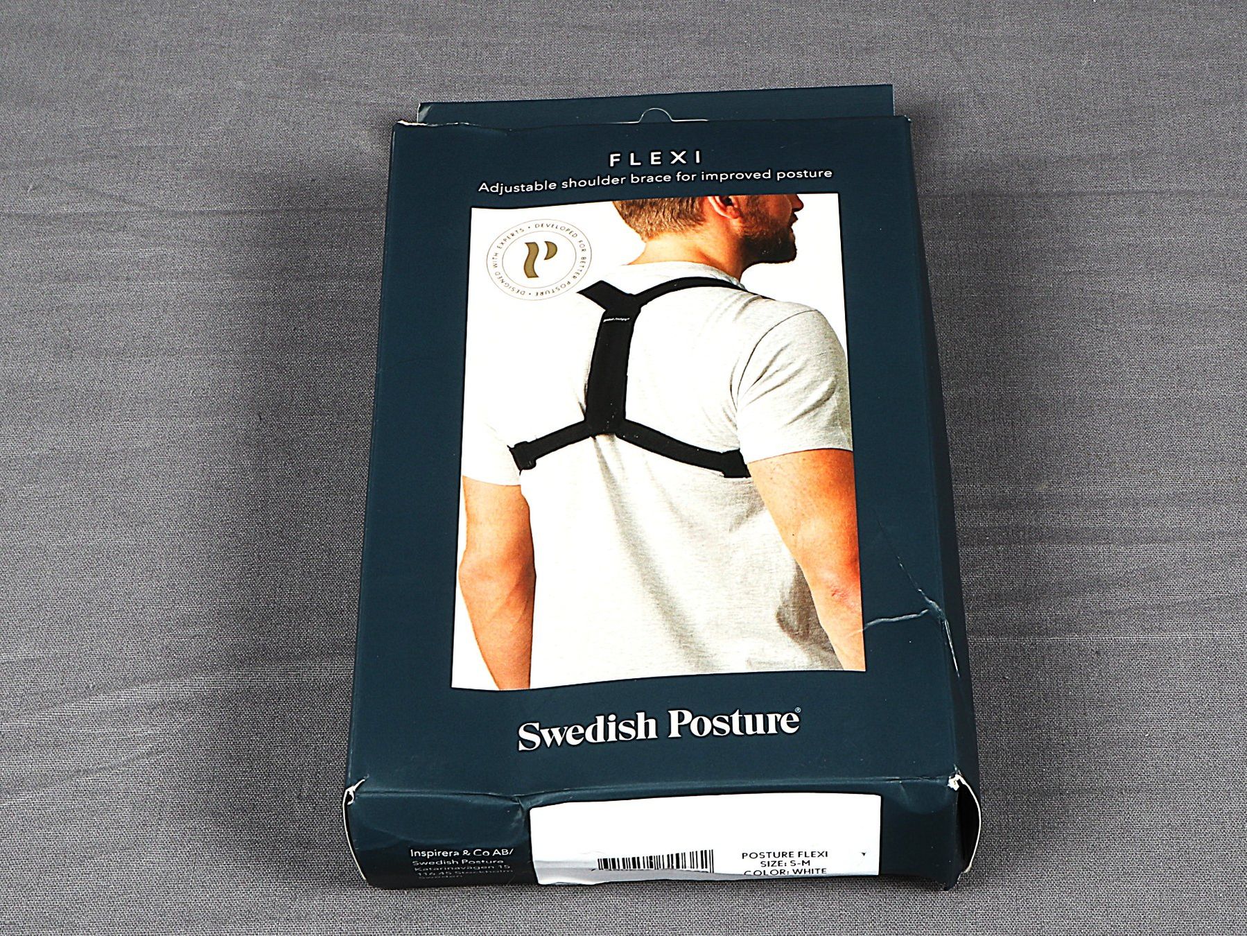 Gesundheitsliteratur: SWEDISH POSTURE Haltungstrainer Flexi S-M Weiss – Neu (gemäss Beschreibung) aus Steinen von Restwert_Steinen 3