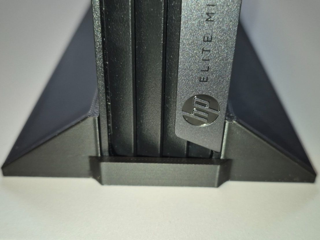 Hewlett Packard Altro in Decorazioni & Accessori: HP Mini-PC Standfuss 3D-Print schwarz / weiss / silber – Nuovo (secondo la descrizione) da Heinrichswil venduto da LottazComputer