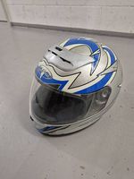 Alter Motorradhelm