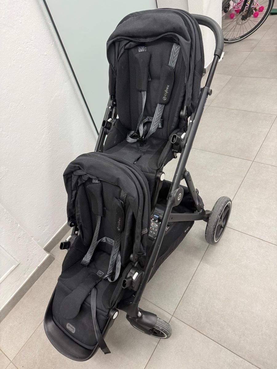 Cybex Carrozzine: Poussette double Cybex noire bon état – Usato da Forel FR venduto da ben_555h