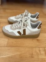 Sneaker Veja V-90 weiss braun Grösse 38 guter Zustand