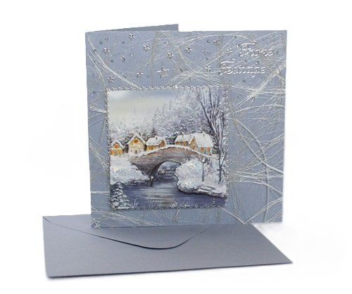 Cartoline: Weihnachtskarte  "Frohe Festtage" (552) – Nuovo (secondo la descrizione) da Schlatt TG venduto da glueckwunschkarte.22 1