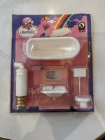 Vintage Badezimmer für Puppenhaus  Made in West Germany