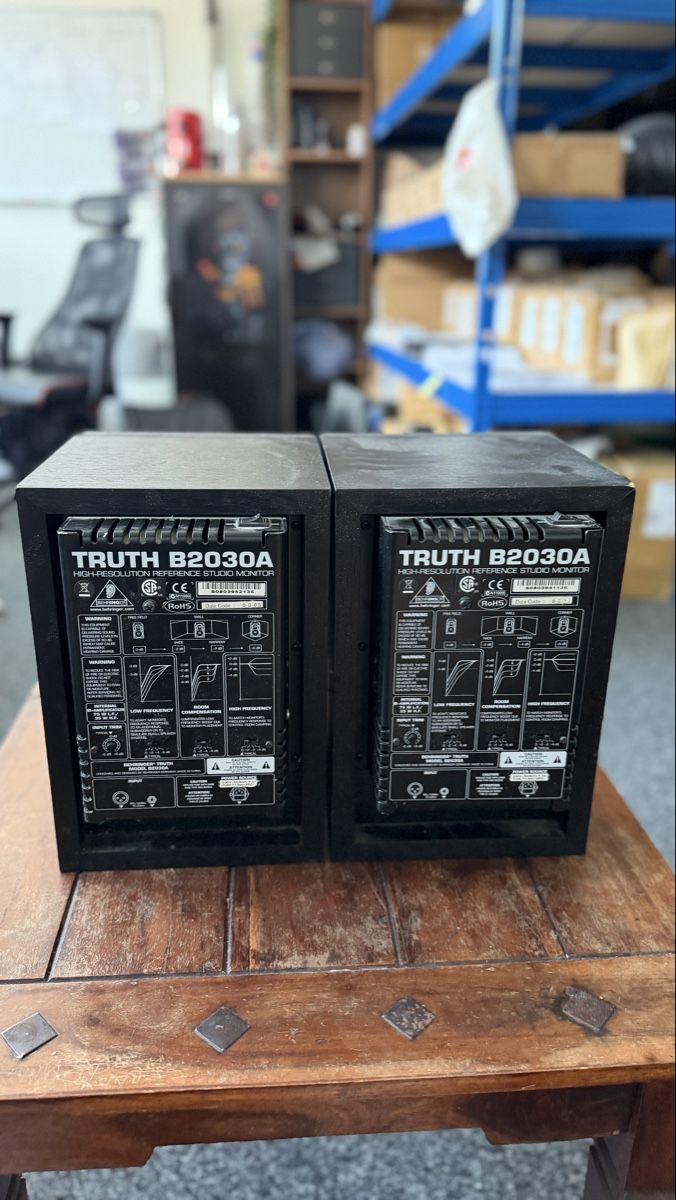 Haut-parleurs: Behringer Truth B2030A Studiomonitore Paar gebraucht – D'occasion à Liestal par Tobiiass 3
