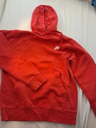 Sweat Nike à capuche rouge taille XS bon état