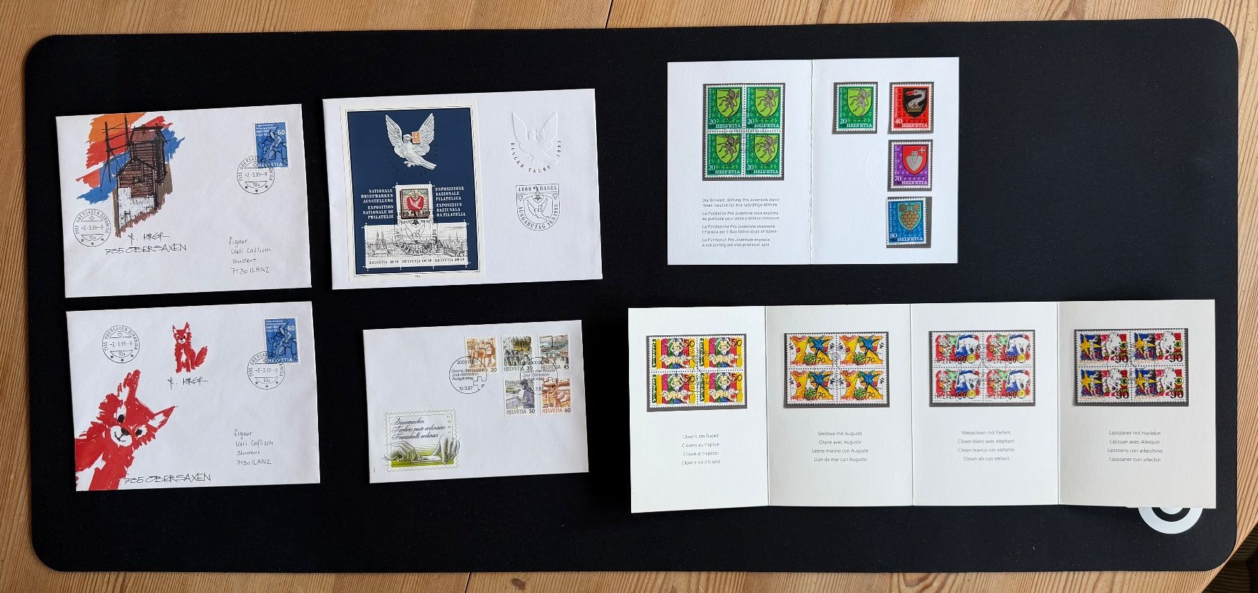 Tutti i francobolli: Briefmarken- und Ersttagsbriefsammlung – Usato da Ilanz venduto da caui 4