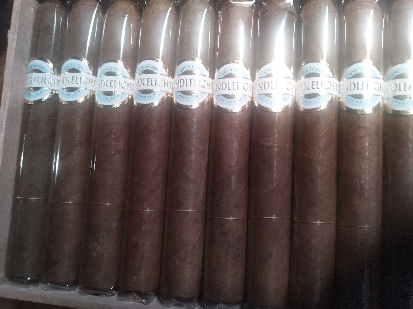 Sigari: 50  Zigarren Corona Sumatra Candlelight – Nuovo e nell'imballaggio originale da Weggis venduto da cherry2000 7