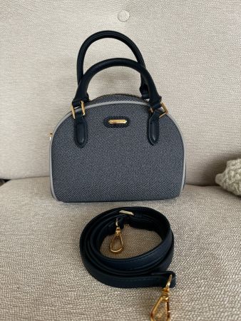 David Jones Bowling bag Denim Jeans blau