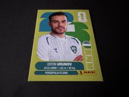 Panini Fifa Fussball WM 2026 Sticker Oston Urunov UZB 17