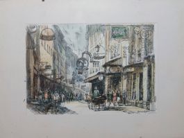 Bild Getreidegasse 40x30 cm