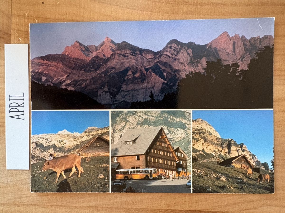 Cartoline postali: AK von Schwägalp & Säntis – Usato da Rümlang venduto da Kartenpost1