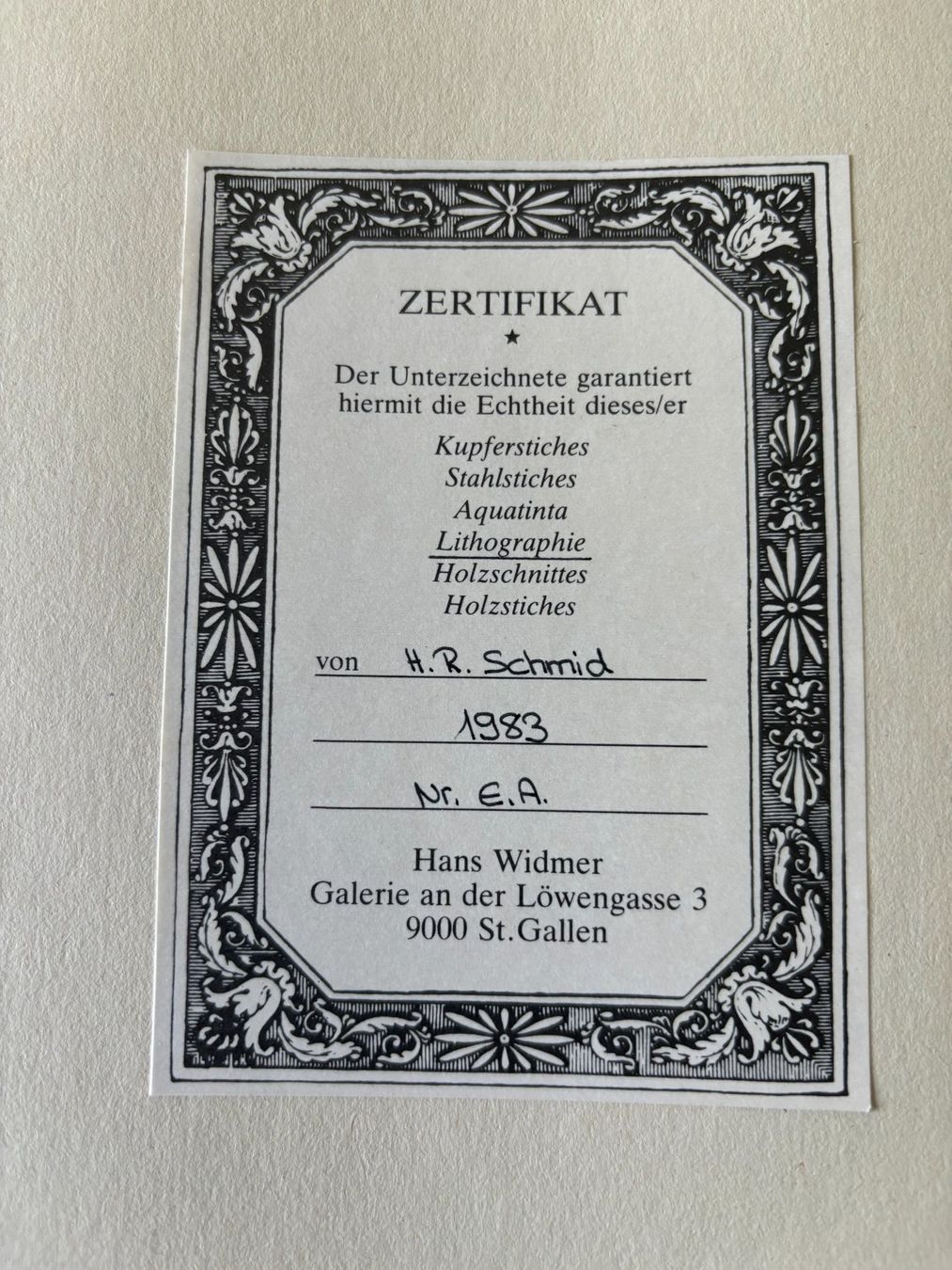 Grafiken & Lithographien: Bad Ragaz – Gebraucht aus Ruggell von spalkur42 4