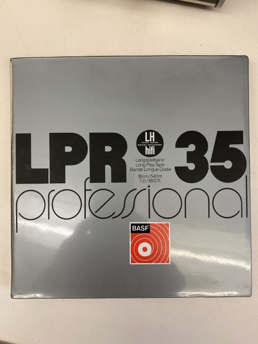 Registratori: BASF LPR35 Professional Tonband - bespielt – Usato da Baden venduto da firm