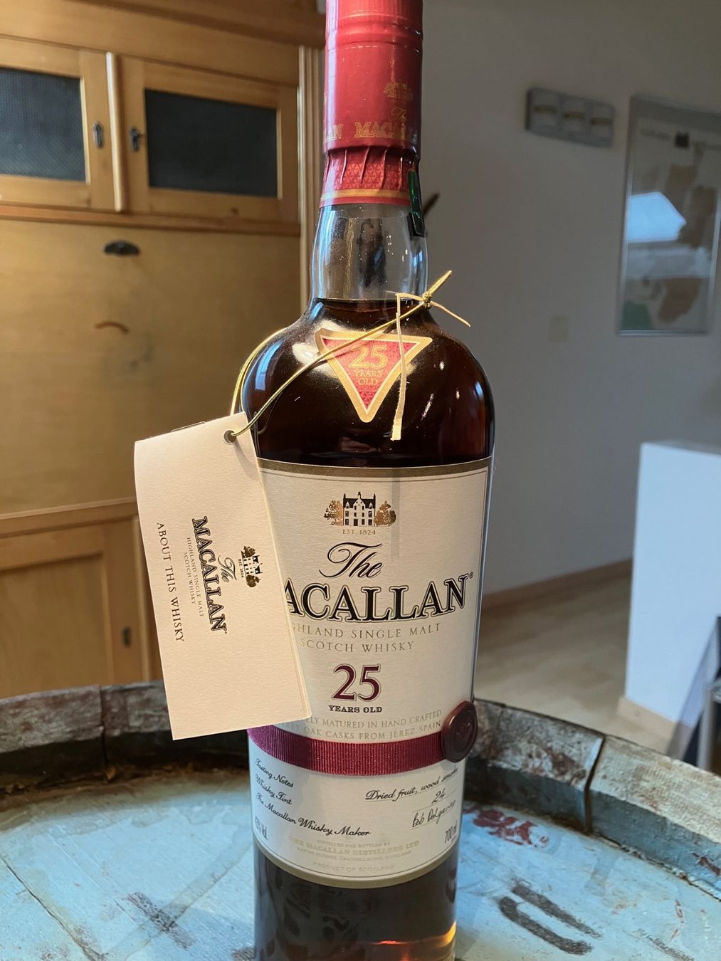 Macallan Spiritueux: Macallan 25 Years Sherry 2011 – Neuf avec emballage d'origine à Aarwangen par concorde58 6