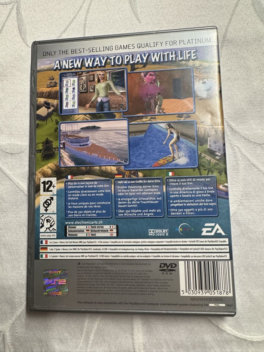 Giochi: The Sims 2- PlayStation 2 – Usato da Wil SG venduto da eid_m7ks 2