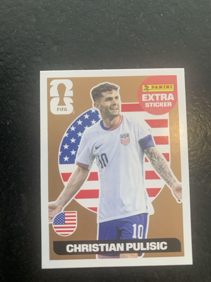 Panini Carte collezionabili: Extra Sticker Pulisic Bronze 2026 – Nuovo (secondo la descrizione) da Ried-Brig venduto da sylvie1976
