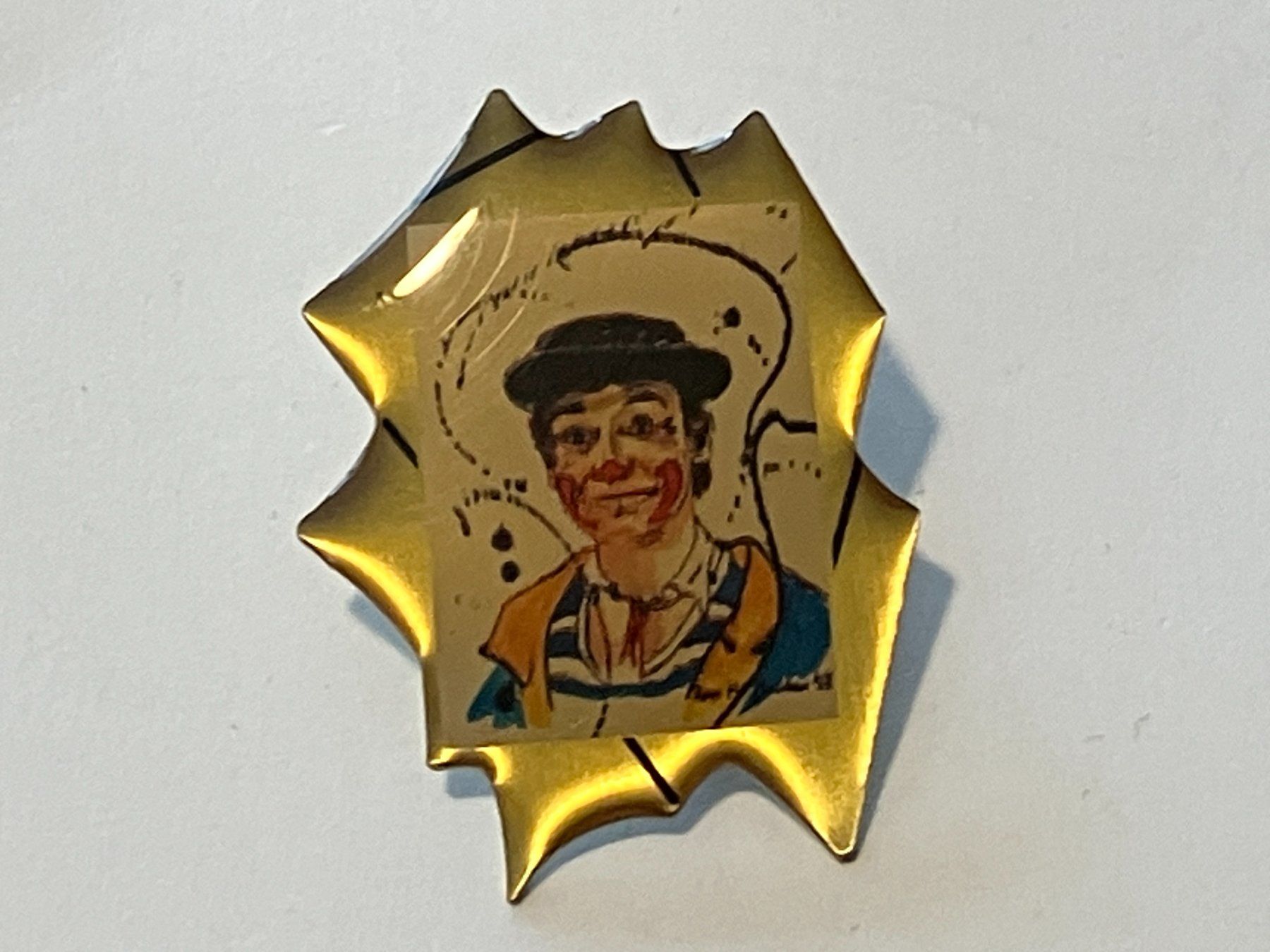 Plaketten & Abzeichen: 1 Pin Zirkus Clown – Gebraucht aus Basel von djwwpp