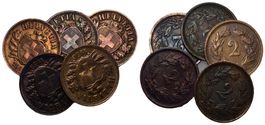 Schweiz 2 Rappen Lot