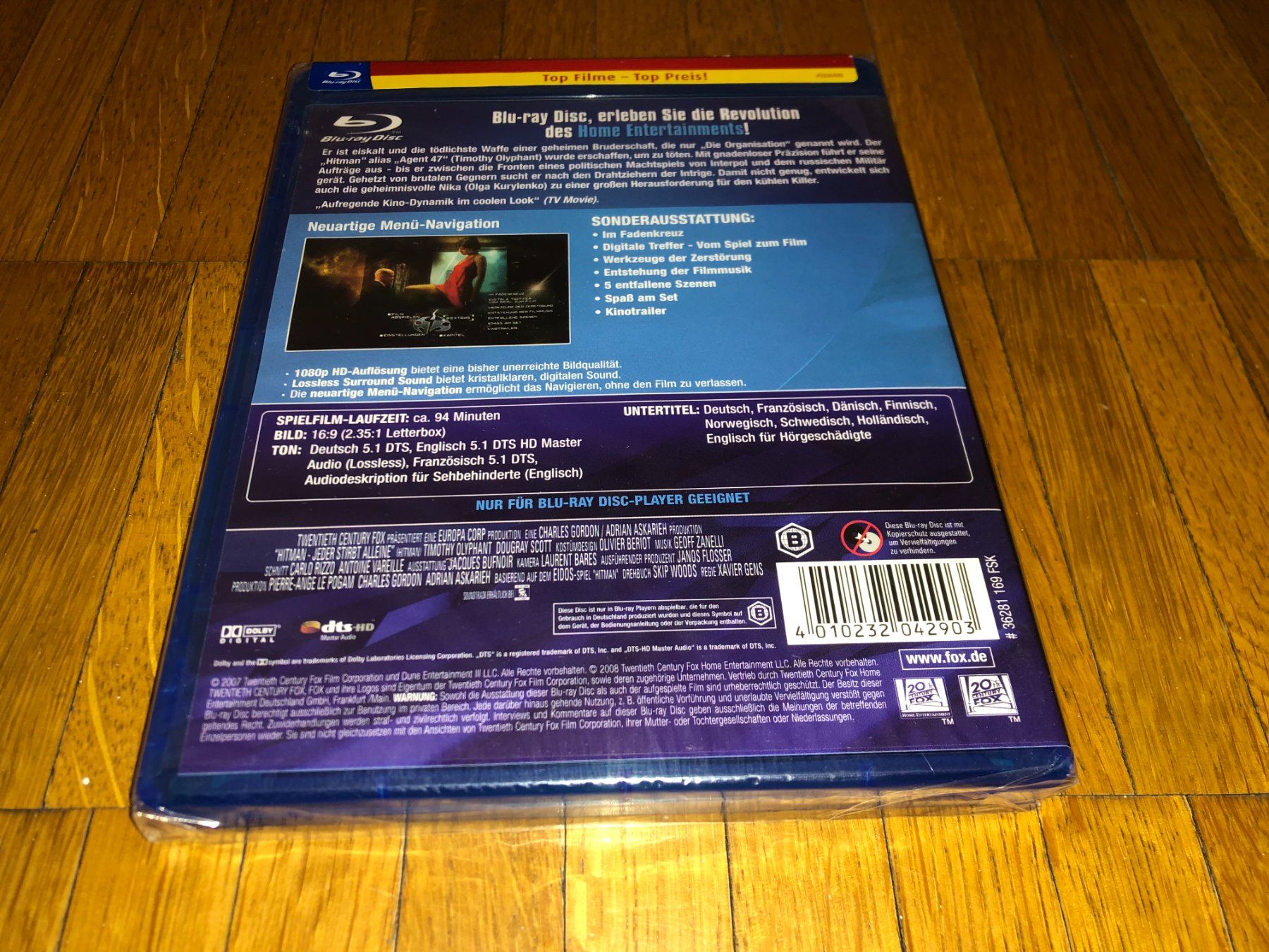Alle DVDs: Hitman - BLU-RAY - UNCUT – Neu und originalverpackt aus Basel von havsok 1