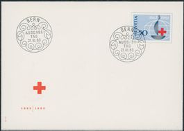 1963 - Rotes Kreuz - Blockausschnitte - Ersttagsbrief FDC ET