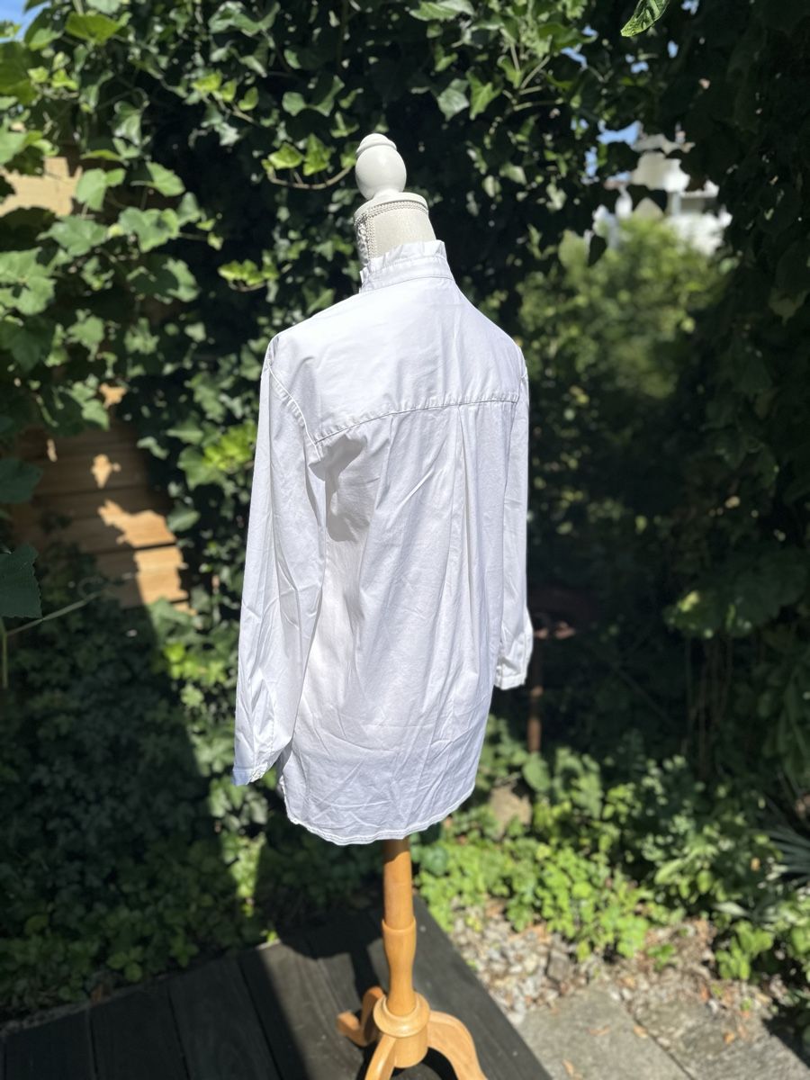 Cream Camicette: Cream Tunika / Longbluse Grösse 34 Weiss – Usato da Baar venduto da AlicjasWunderland 1