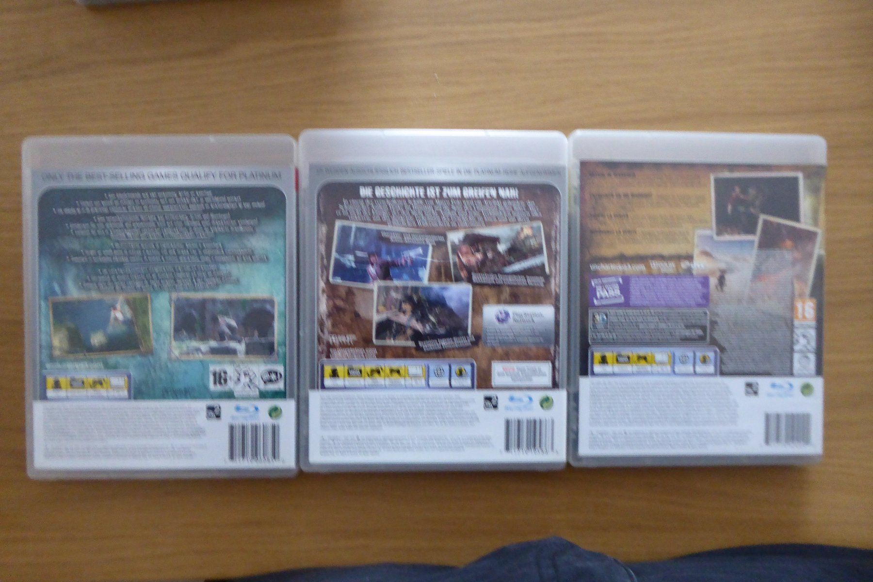 Sony Giochi: 3x PS3 Uncharted Trilogie Trilogy 1 2 3 – Usato da Allschwil venduto da Summelsarium 1