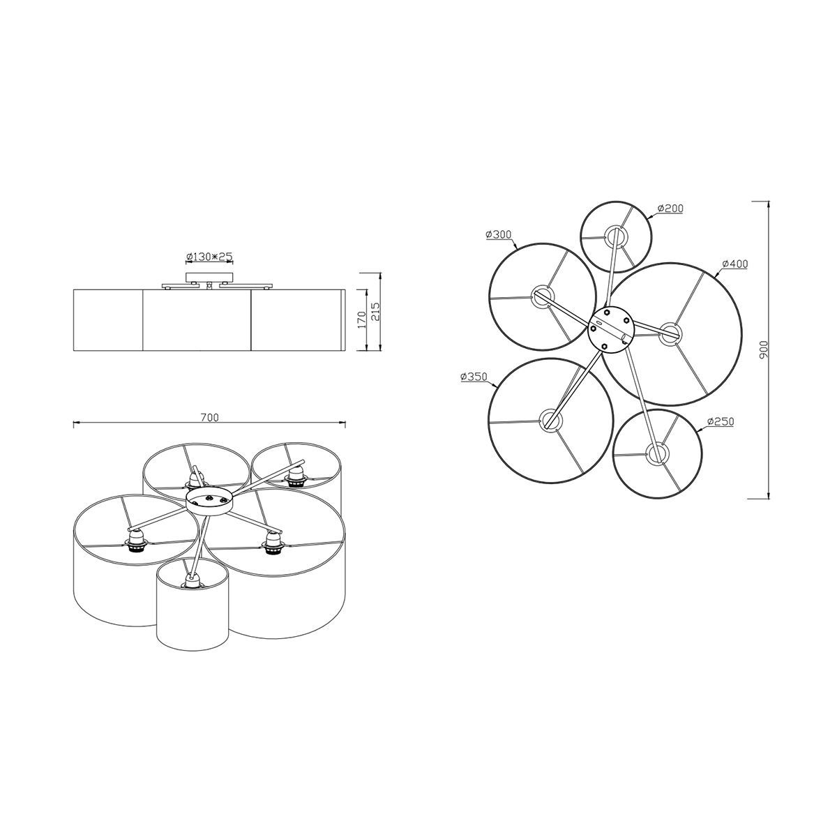 Lampadari & plafoniere: Deckenleuchte, Design, 90 cm x 21 cm – Nuovo (secondo la descrizione) da Kreuzlingen venduto da Smart-Light 5