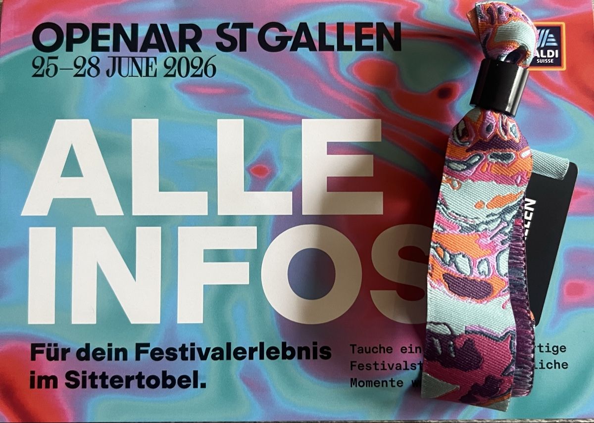 Biglietti: Openair St.Gallen 2026 4 Tagespass – Nuovo e nell'imballaggio originale da St. Gallen venduto da fab_rn8q 1