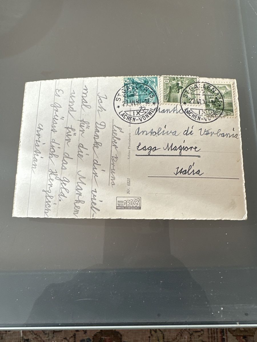 Cartoline postali: St. Gallen Hechtplatz – Usato da Morbio Inferiore venduto da Ecod 2