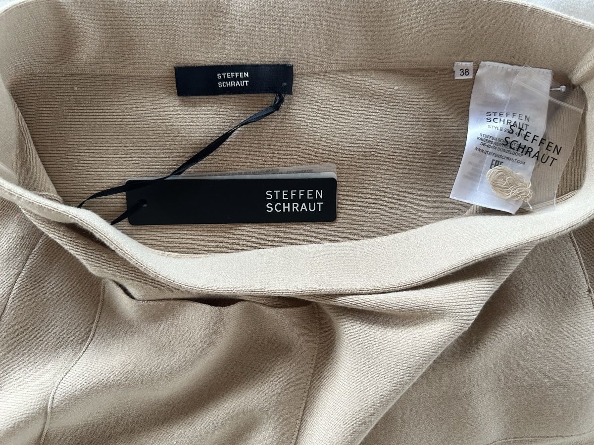 Steffen Schraut Röcke: Steffen Schraut Strickrock Gr. 38 beige, neu – Neu und originalverpackt aus Bazenheid von ManilaGrace 2
