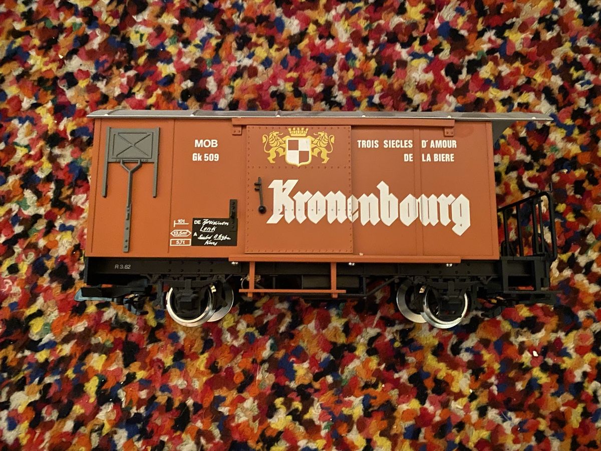 LGB Modelleisenbahnen: MOB GK güterwagen – Gebraucht aus Saanen von Chrigels89
