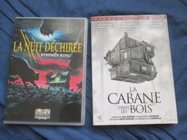 lot de 2 Films d'horreur : Nuit déchirée + La cabane dans l
