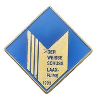 U785 - Pin Der Weisse Schuss LAAX - FLIMS 1993 / Ski Wandern