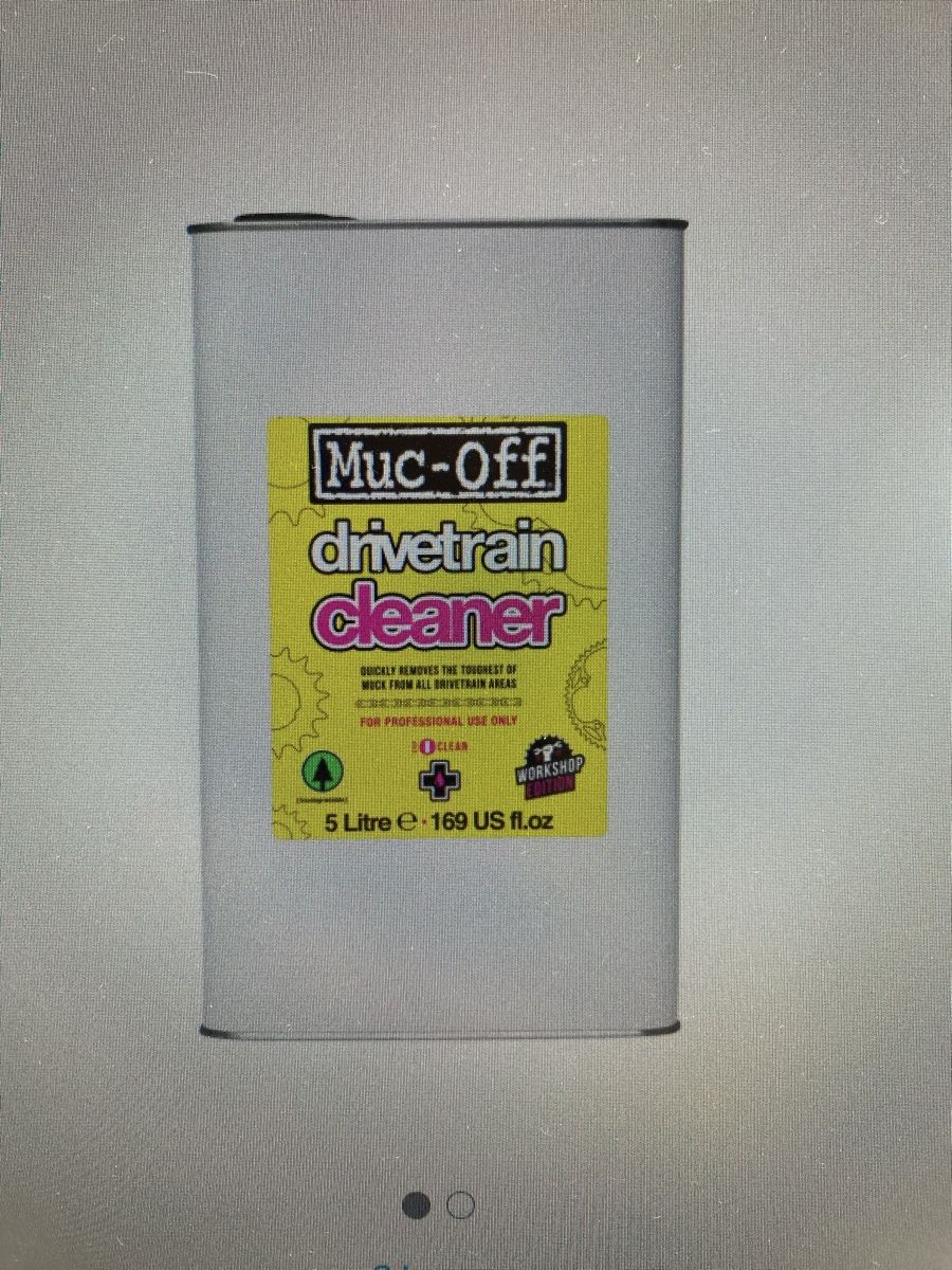 Pezzi di ricambio: Muc off antriebsreiniger 5liter – Nuovo (secondo la descrizione) da Bourguillon venduto da Zulumatata
