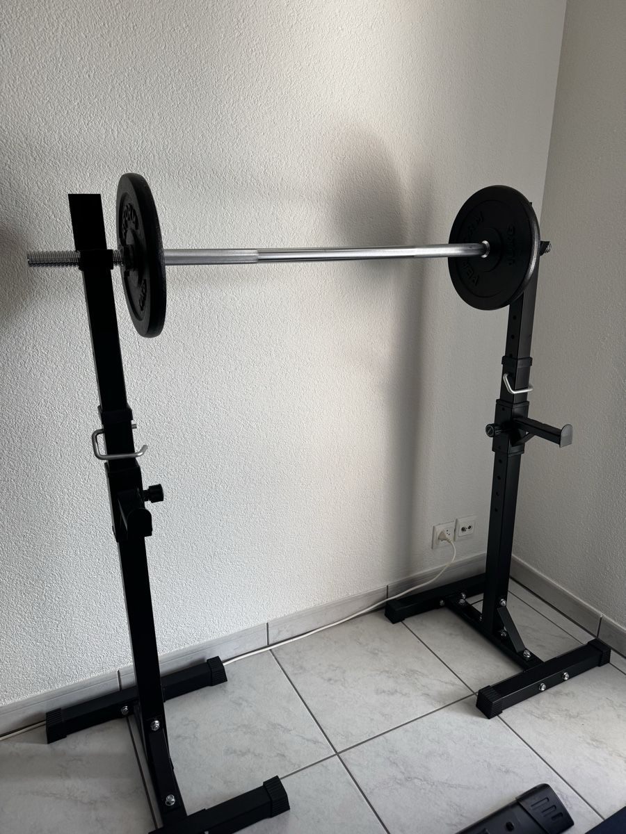 Hometrainer: Hantelständer + langhantel (25kg) – Neu (gemäss Beschreibung) aus Adlikon b.Regensdf von arm_9m89