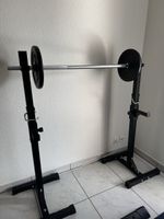 Hantelständer + langhantel (25kg)