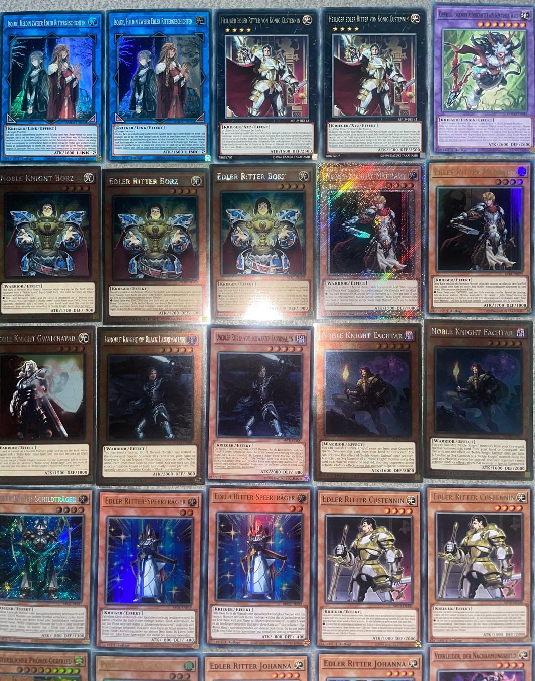 Yugioh Carte collezionabili: Seltenes Edler Ritter Deck! 88 Karten – Nuovo (secondo la descrizione) da Altstätten SG venduto da ChangeMaker 3