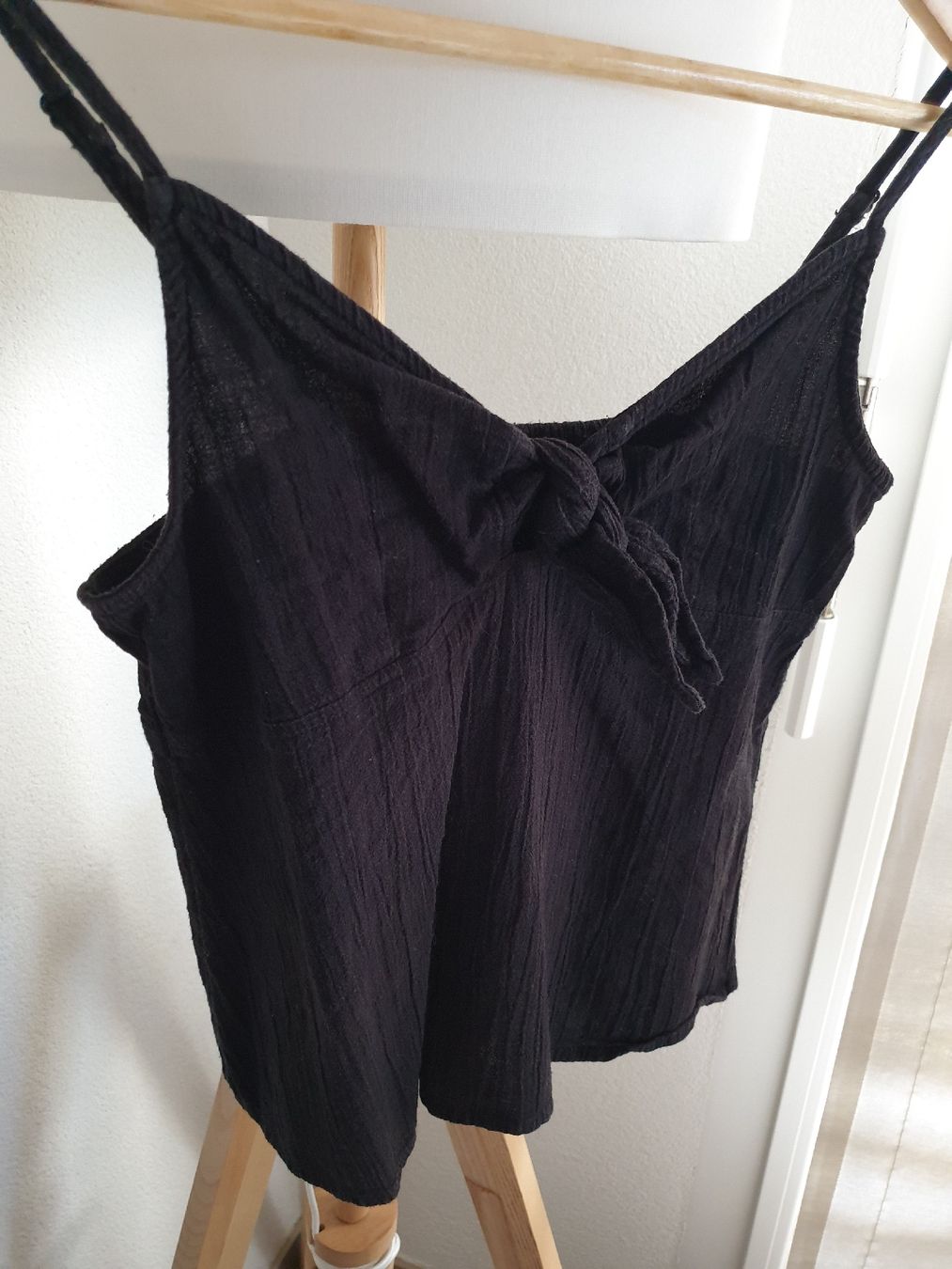 Tops: Summer Top Black Tie-Front – Neu (gemäss Beschreibung) aus Aigle von Smagbrelle18 1