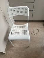 IKEA ADDE chair white x2, Abholung 8048