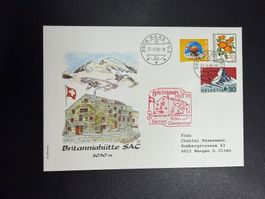 Britanniahütte SAC 2000 Sonderbrief