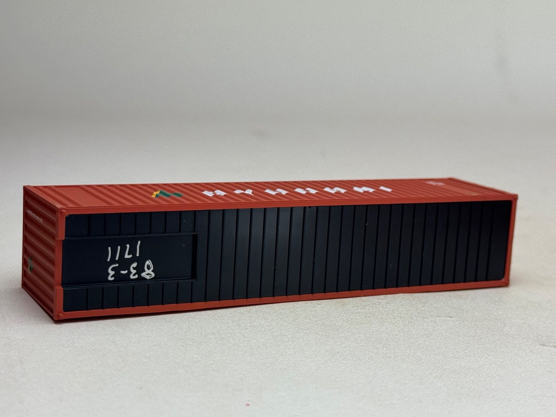 Modellini di ferrovie: EB- 40 Ft. Container Hyundai braunrot – Usato da Elm venduto da Wikmtz 2