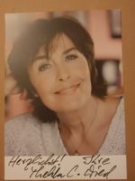 Thekla Carola Wied - handsignierte Autogrammkarte
